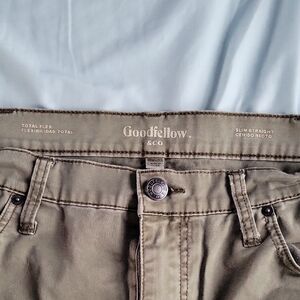 Goodfellow & Co Olive Green Casual Straight Pants